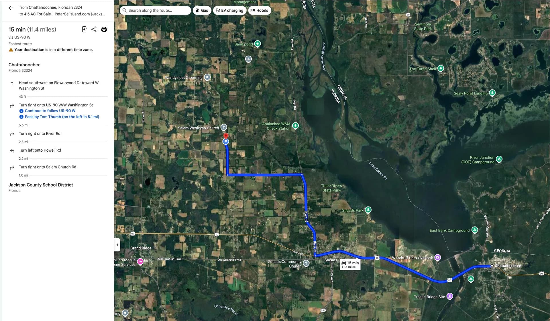 4.50 acres in Sneads, Florida - photo 6