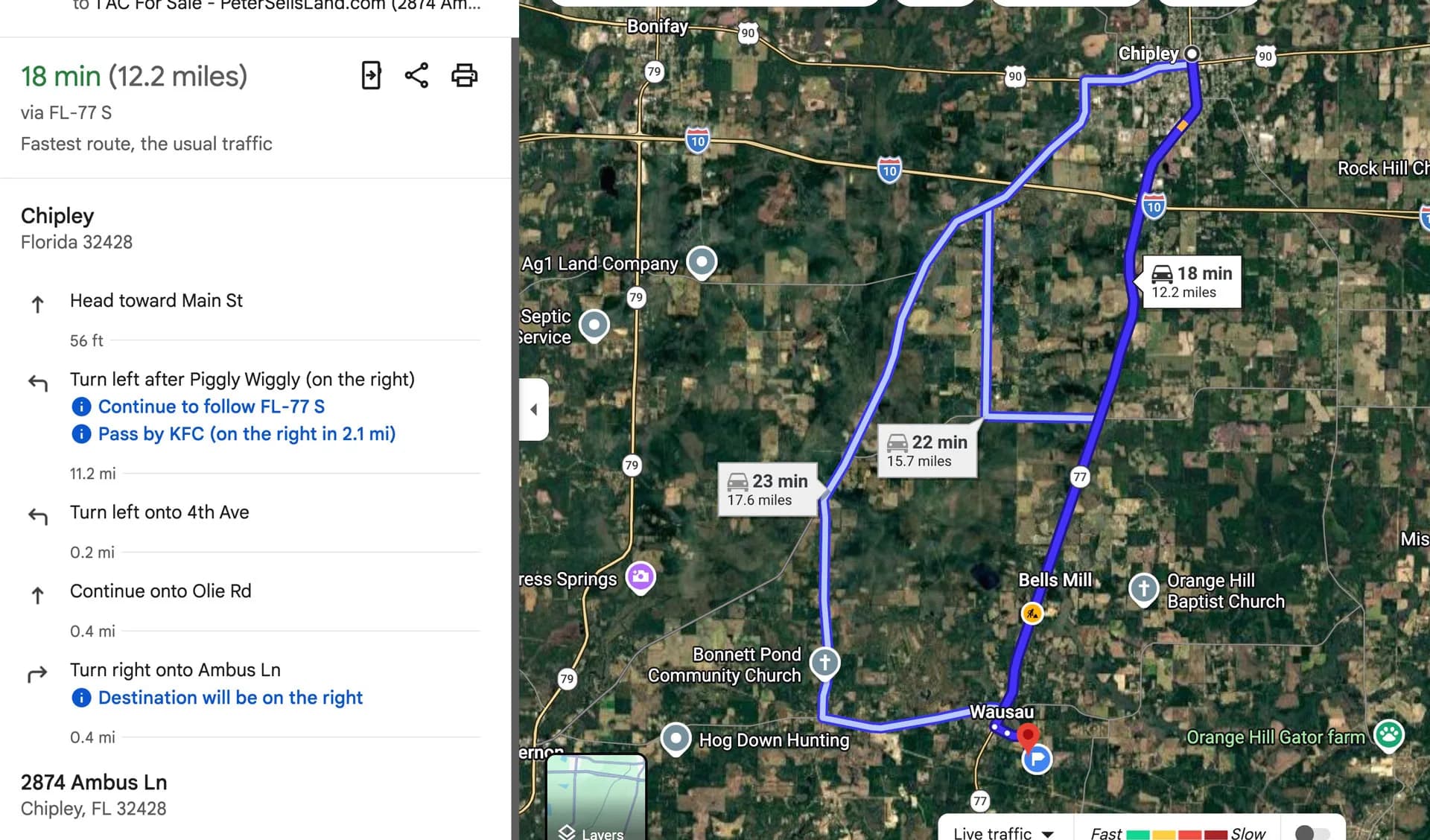 1 acres in Chipley, Florida - photo 5