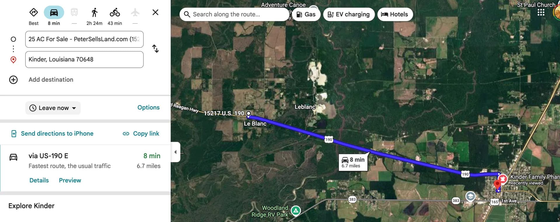 5 acres in Reeves, Louisiana - photo 6